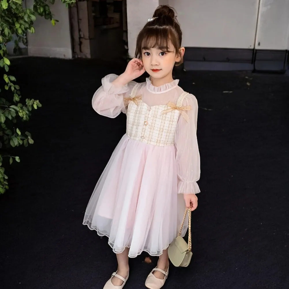 Teenager Elegant Lace Dresses for Girls Party Dress Kids Princess Costume Spring Children Baby Clothes Vestidos 8 10 12 14 Years