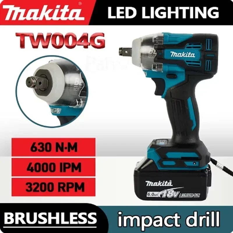 

Makita TW004G 무브러시 드라이버 18V Screwdriver Machine Brushless Electric Screwdriver Rechargable Drill Driver For Makita 18V