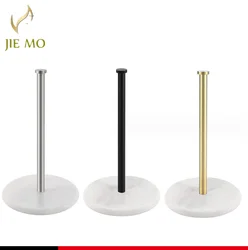 Nordic marble paper towel holder Kitchen table paper towel holder Vertical paper roll holder plastic wrap storage rack