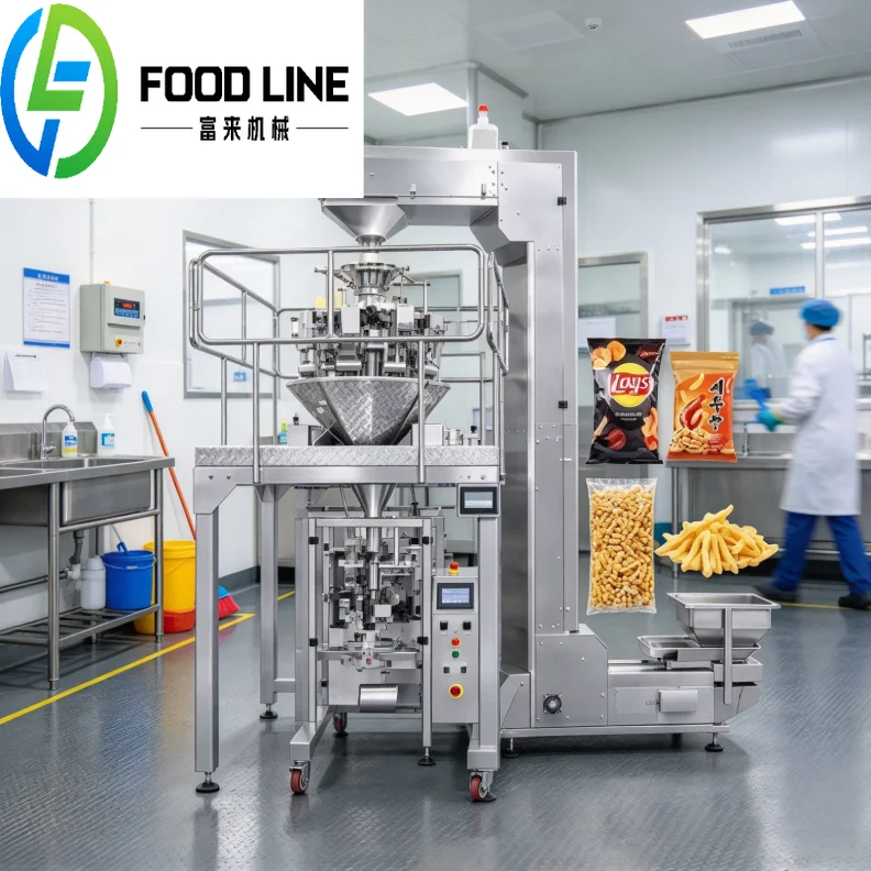 Coffee Bean Granule Packaging Machine Fully Automatic Ten head Weighing Doypack Zipper Bag Filling Sealing Machinery