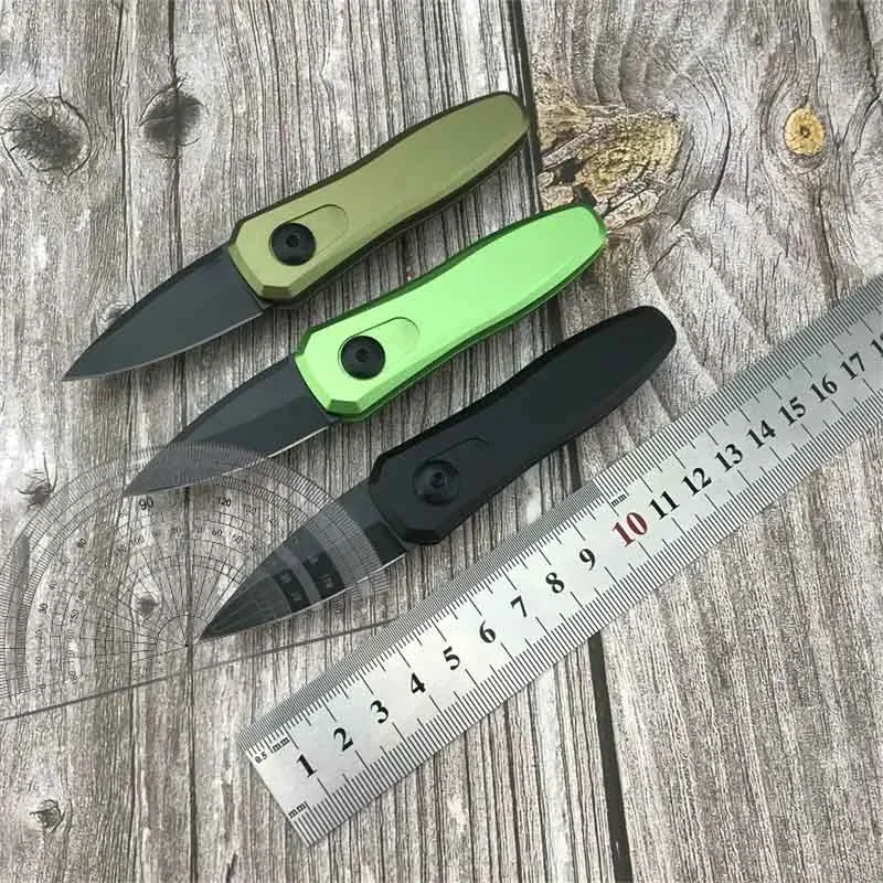 KS 7500 Launch 4 Small Folding Knife 8Cr18Mov Blade Aluminum Handle Outdoor Tactical Knives Survival Hunting Pocket Knife