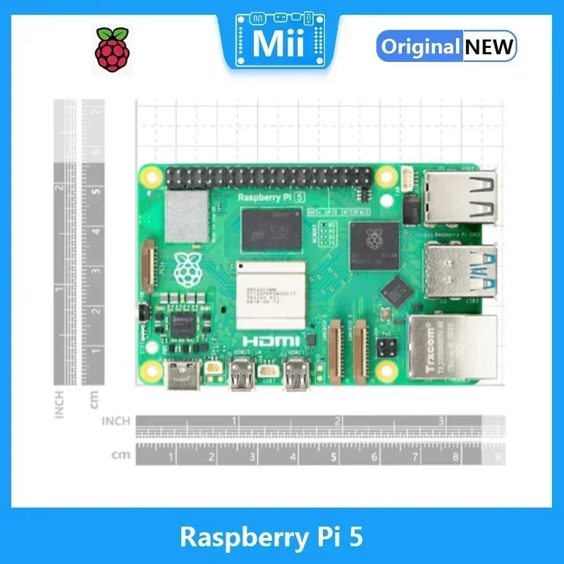 Imagem -04 - Raspberry pi 2gb 4gb 8gb Braço de Ram Cortex-a76 Linux Novo Rpi Placa Demônio