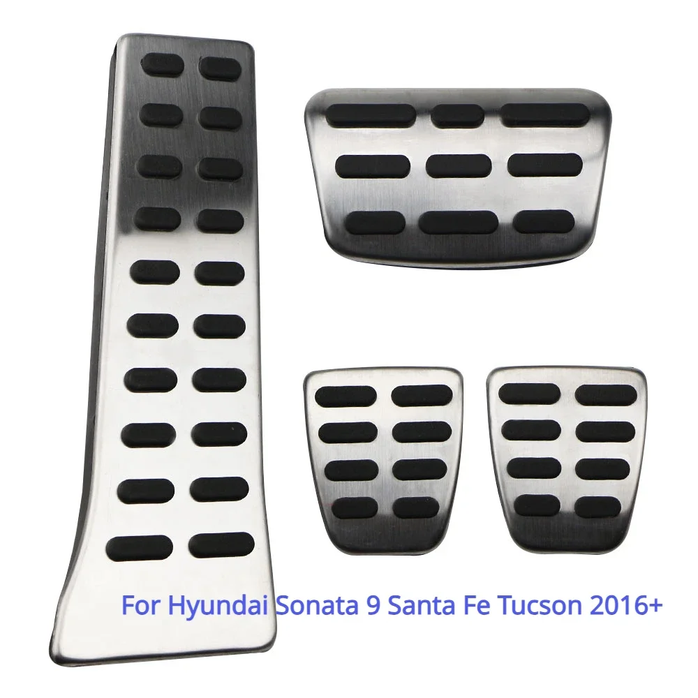 

Car Pedal for Hyundai Tucson Sonata 9 Santa Fe for Kia Sportage 4 QL Sorento Optima K5 Foot Fuel Pedals Accelerator Brake Cover