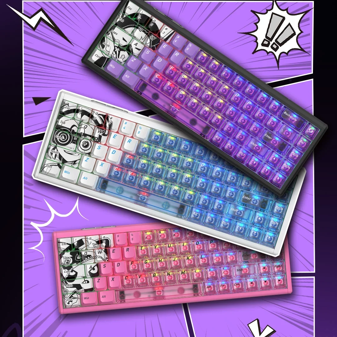 New original Bloody AM6Pro Wired Hot-swappable Magnetic Switch E-sports Competitive Game Mechanical Keyboard