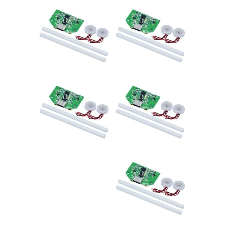 A94E-5X Dual Spray Atomization Module USB Humidifier Driving Circuit Board Atomization Experimental Equipment Ultrasonic