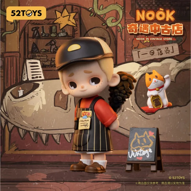 NOOK IN VINTAGE STORE Series Blind Box Mystery Box Dolls Kawaii Action Anime Figure Blind Box Toys Gift
