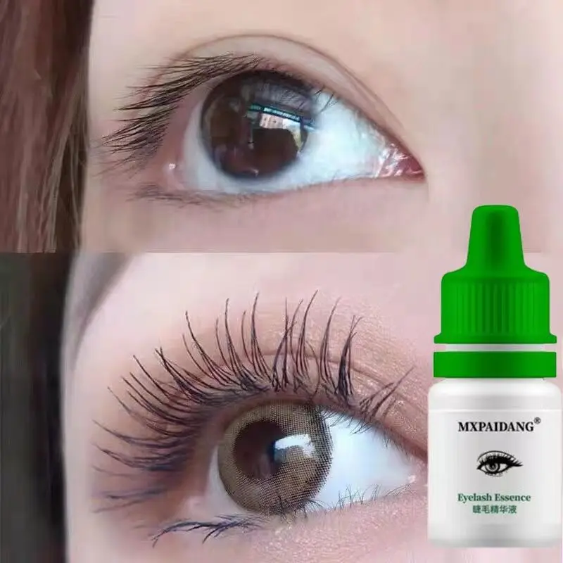 Snelle wenkbrauwgroei-essentie, wimper- en haargroei-anti-haaruitvalproduct, voorkom kaalheid, verdikt, verdicht en verlengen, e