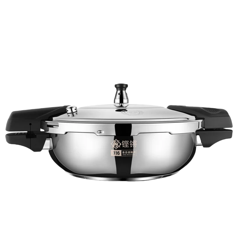 316 Stainless Steel Pressure Cooker for Gas Electric Stove Small Large Size  Cooking  Cooker for Soup Fish Head 80KPA