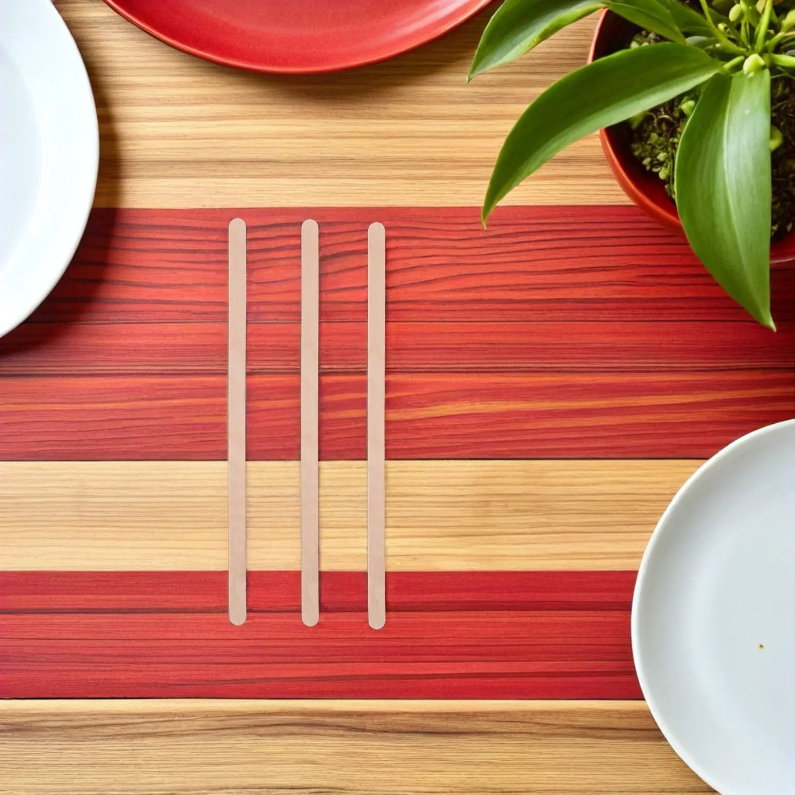 

500Pcs Coffee Stirrers Wood Disposable Stir Sticks Smooth Coffee Mixing Rods Perfect for Tea Cocktails Office Home Bar Travel