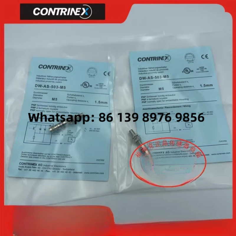 Imagem -03 - Contex-interruptor de Proximidade Indutivo Dw-as621-m5 Dw-as-603-m5 Dw-as503-m5 Dw-as403-m5 Dw-ad-601-m5 Dw-ad-601-m5