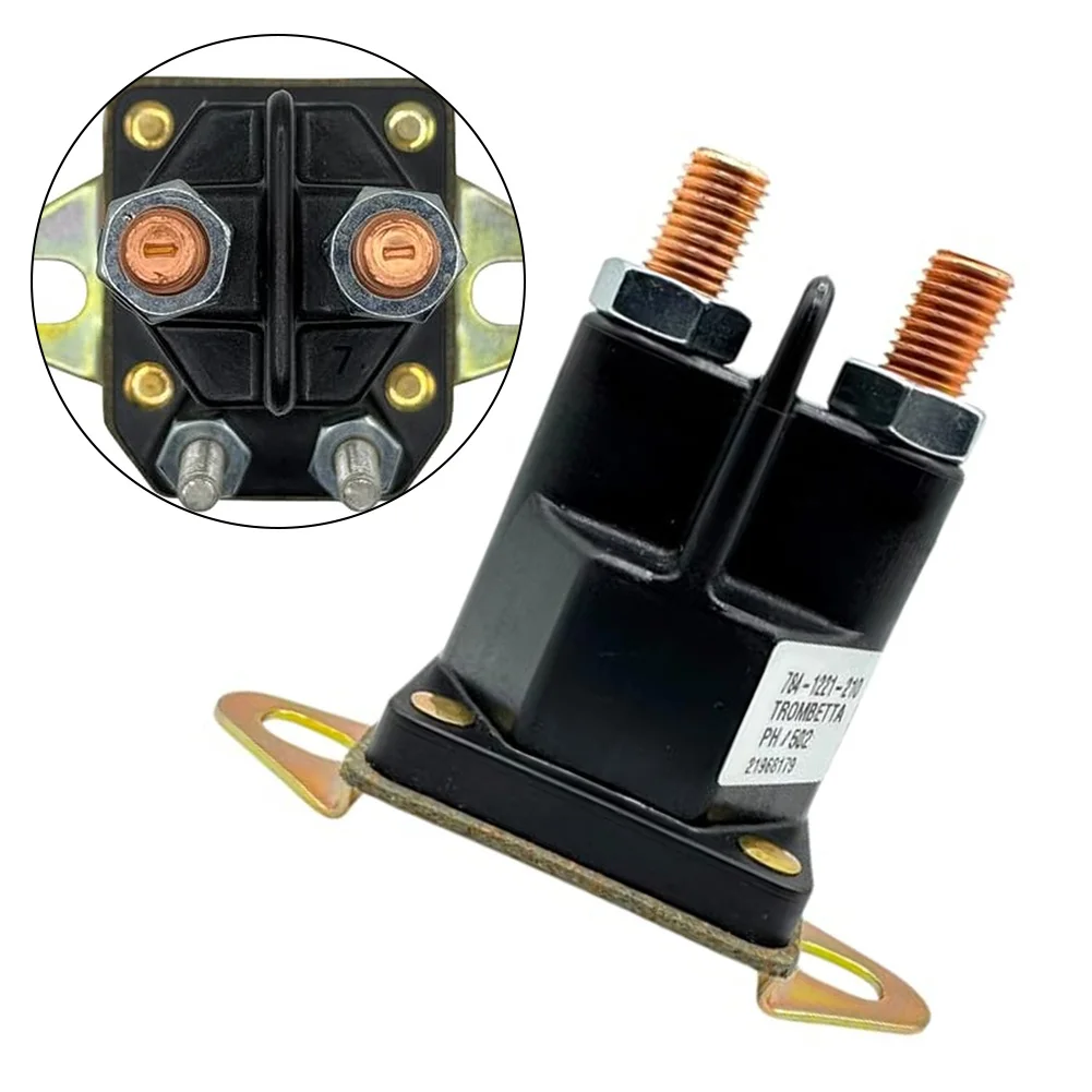 As Shown Starter Solenoid for Easy Install Relay Switch For Mower for decker 12V Switch Kit Improves Start-up Performance