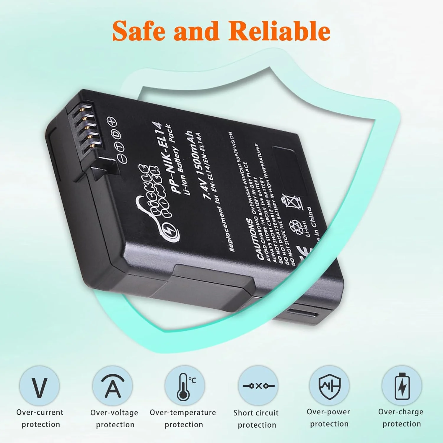Pickle Power EN-EL14 Battery and Dual Charger
