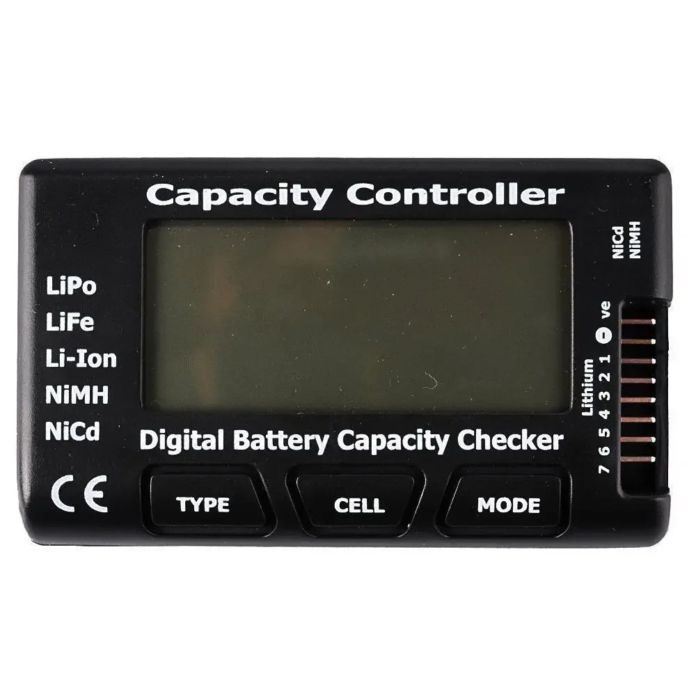 Cellmeter7 model aircraft 1-7S digital power display/battery function test table voltage display