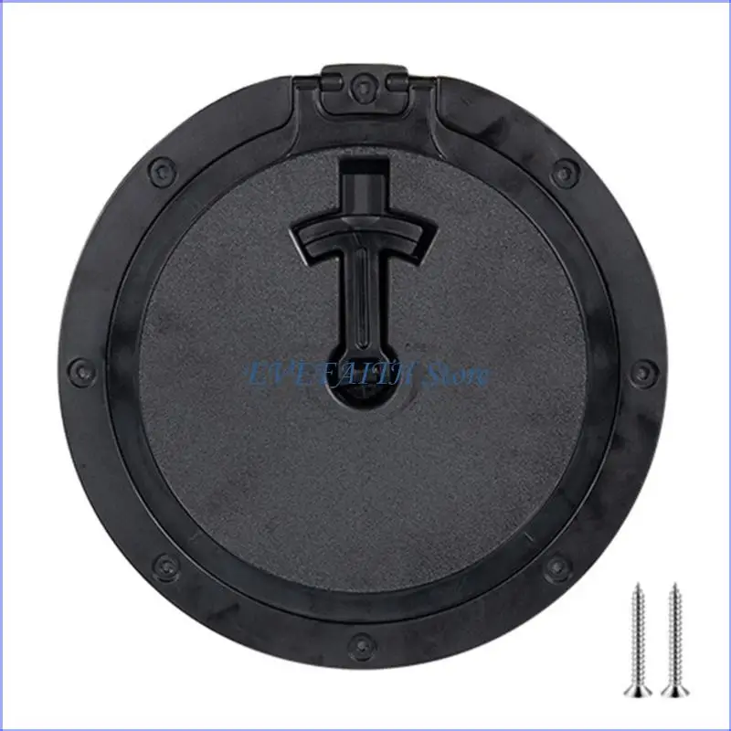 

124B 8.4-inch Boat Deck Cover Marine Inspection for Hatch Deck Plate Access & Lid Rou