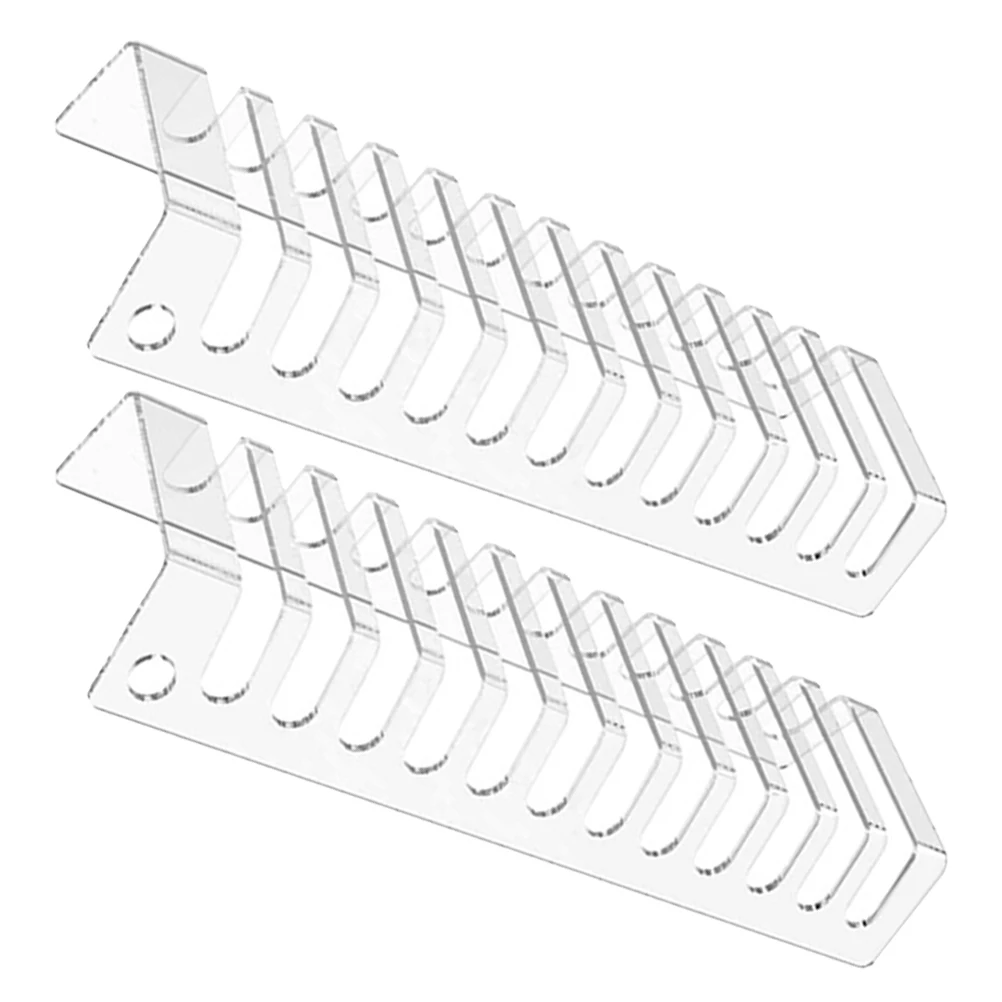 

2Pcs Acrylic Display Holder Display Hat Holder Rack For Desktop Tabletop Modern Hat Organizer For Home Shop Storage