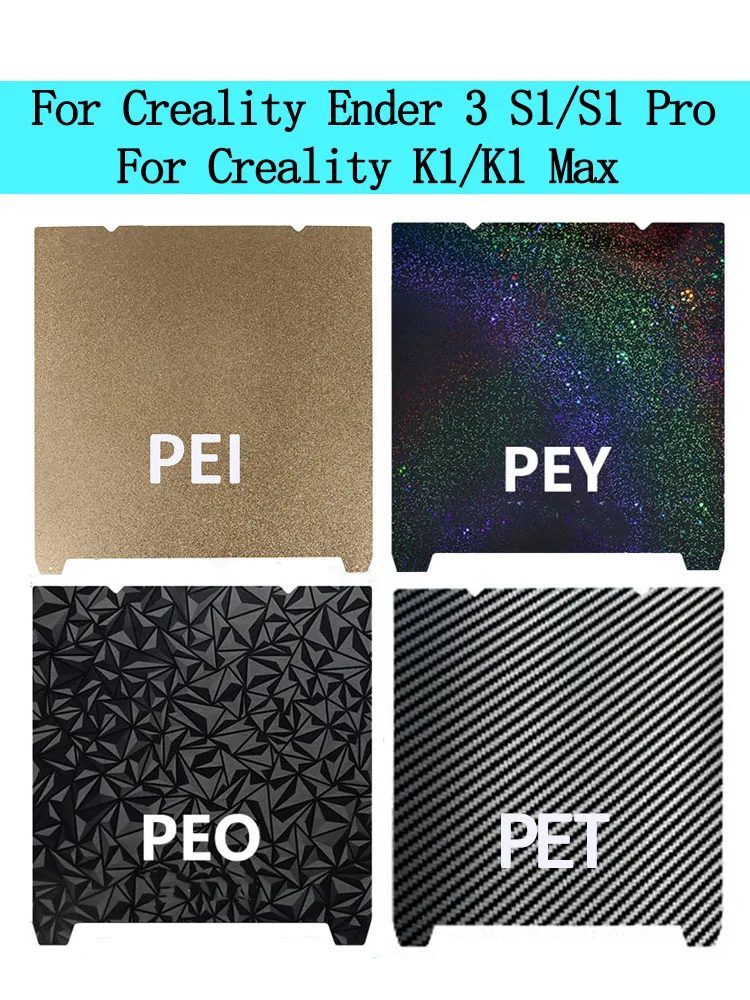 Płyta do druku Creality K1 Max, podkładka K1C, płyta do druku Creality K1, arkusz PET PEO PEY PEI 235x235 310x315 Ender 3 S1 Ender 3 V3 SE — zdjęcie produktu 7