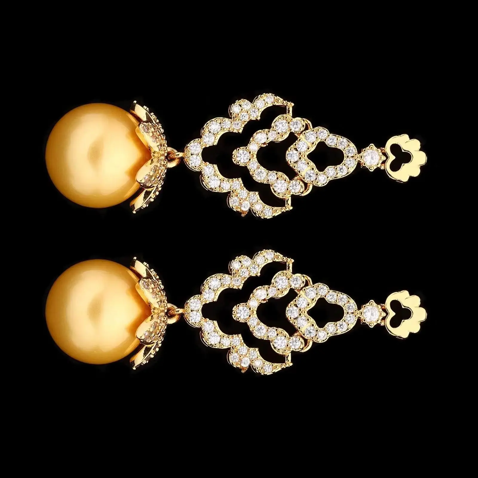 

Элегантные свадебные ювелирные наборы из циркония высшего качества, 4 предмета, для женщин