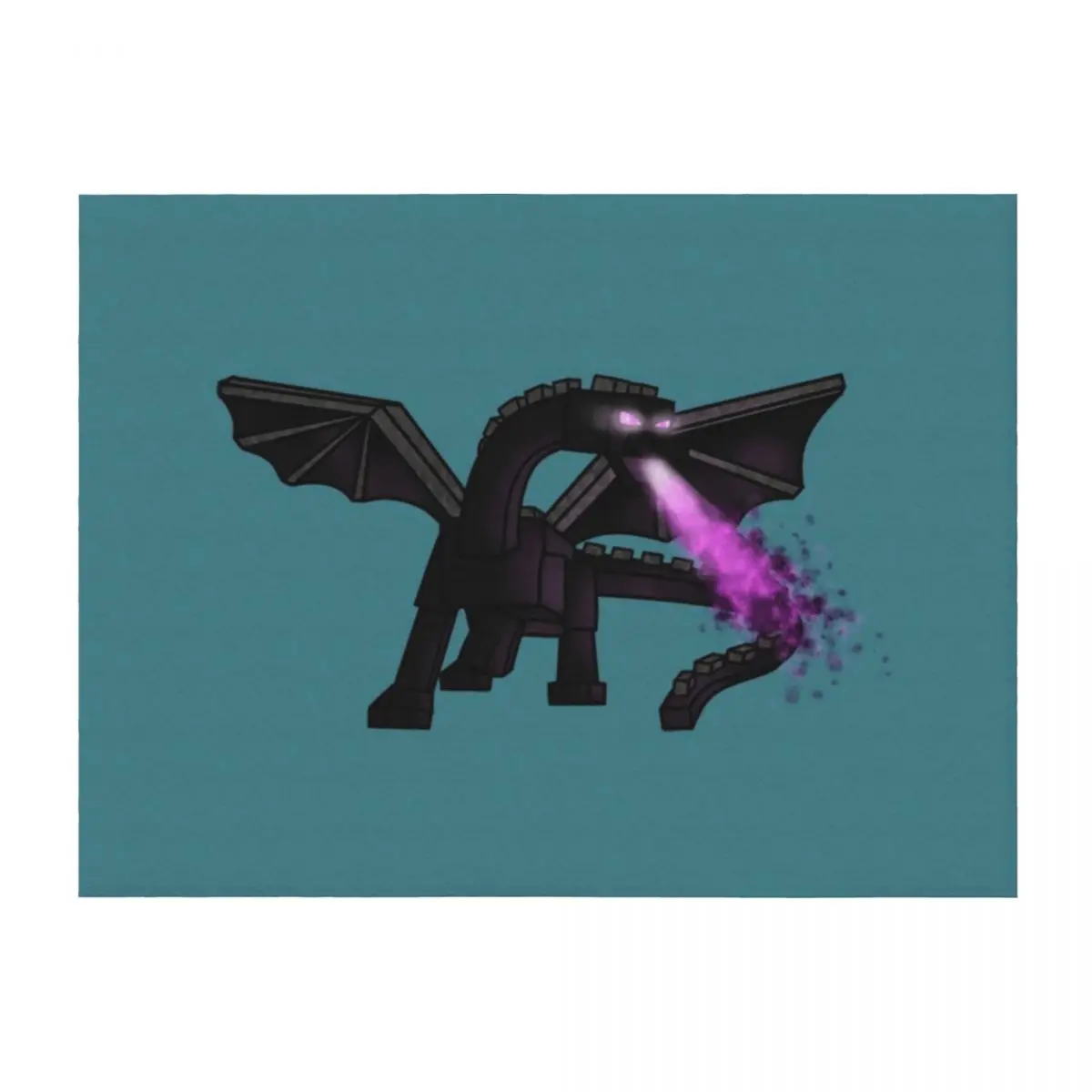 

Ender Dragon Throw Blanket Custom wednesday Single Luxury Designer Blankets