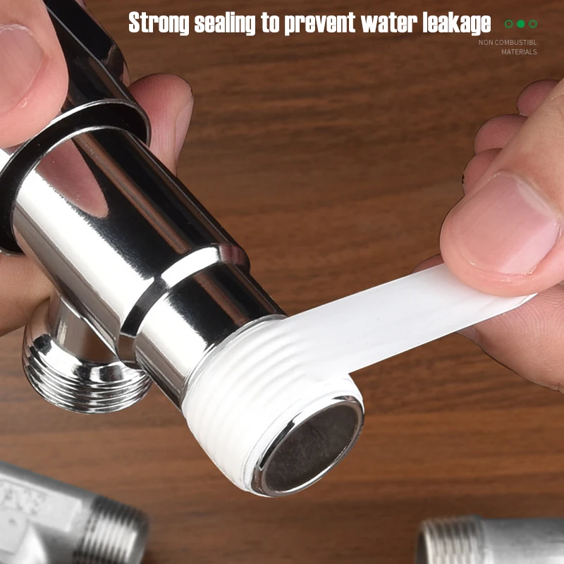 2pcs PTFE Tape for Installing Sealing Threaded Water Pipes Faucet Water Heaters to Prevent Water Leakage Waterproof Engineering