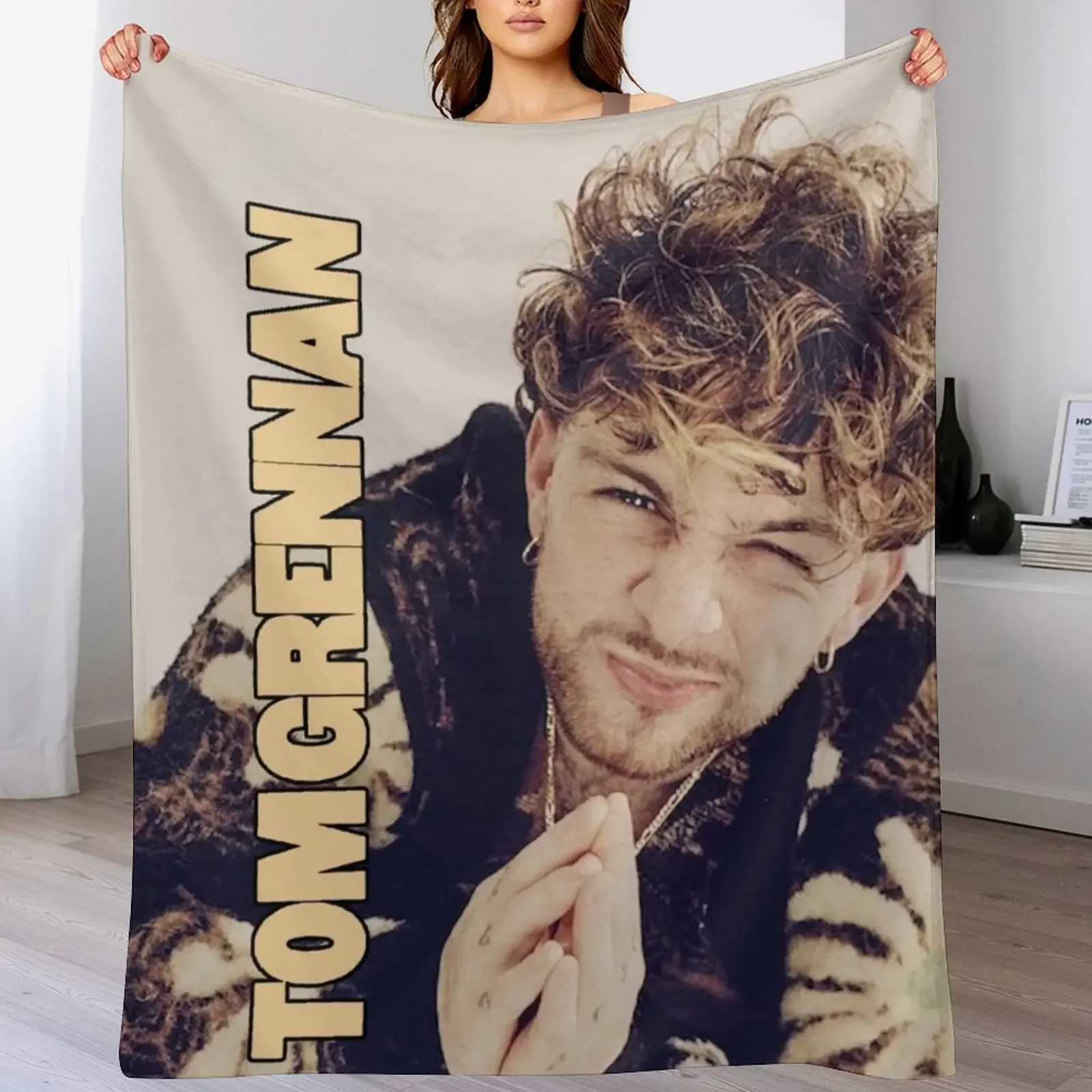 Cute of Tom Grenan Evening Summer Throw Blanket Men's Soft Warm Throw Blanket for Couch