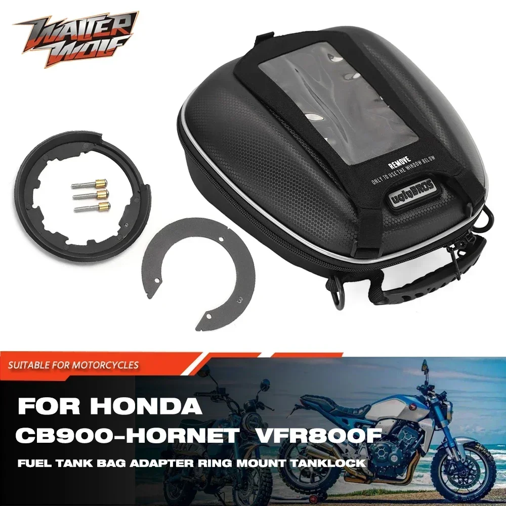 

Fuel Tank Bag Motorcycle For HONDA Deauville NT700 CB 1300 CBF1000 CBR 900RR 1000RR CBF 600N 600S Motorbike Tanklock Luggage Bag