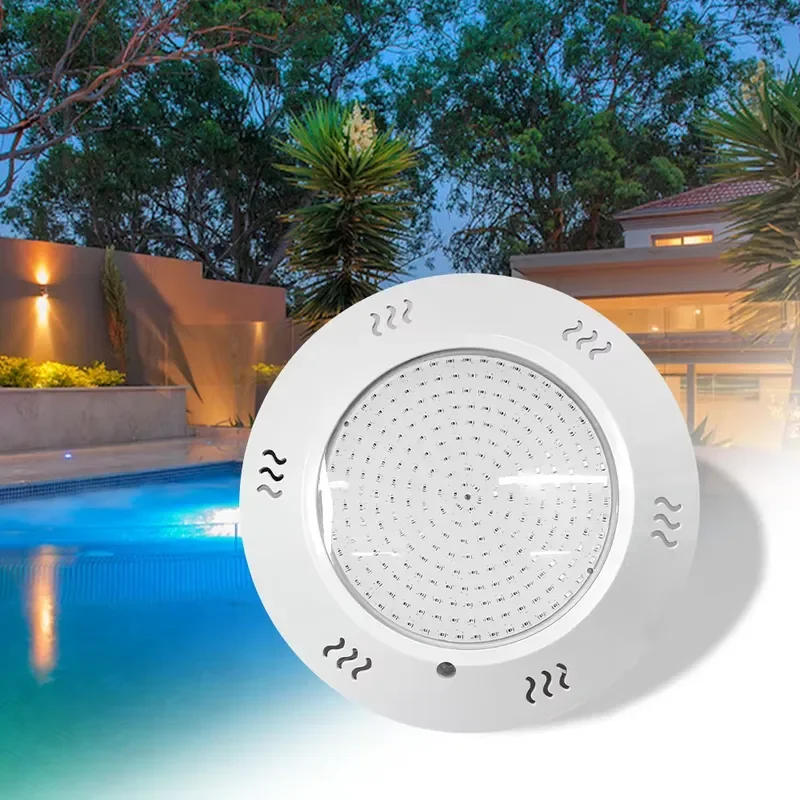 IP68 Waterproof LED Pool Light Submersible Underwater Lamp for Swimming Pond Fountain Garden Decor Night Lighting Fixture