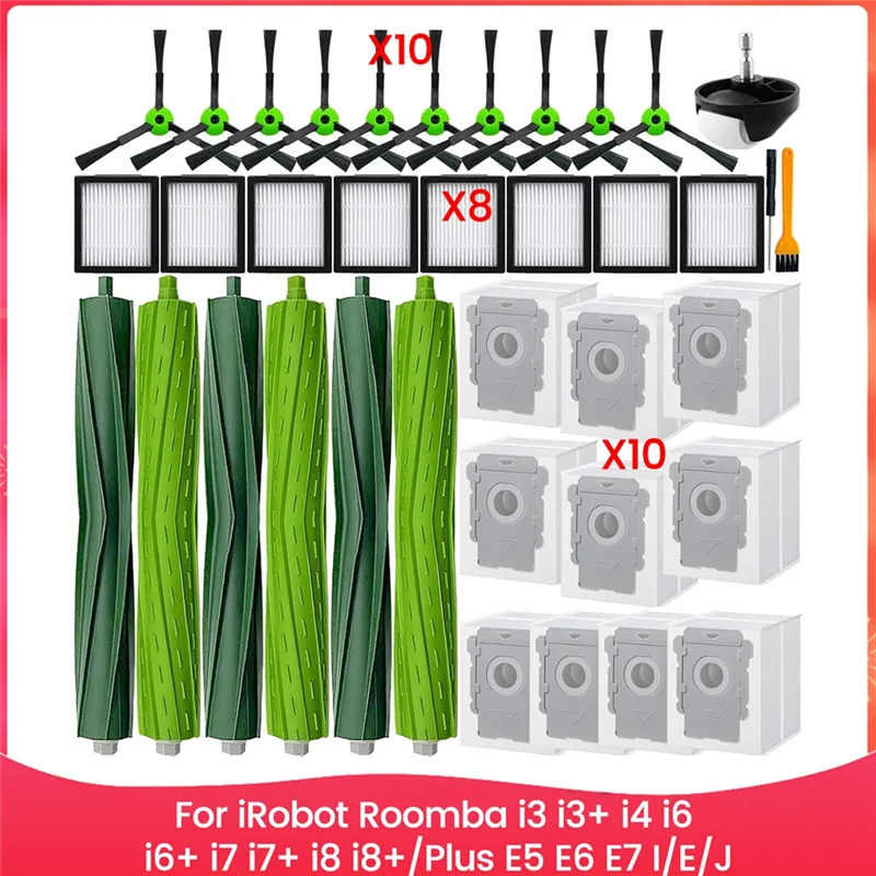 

GTBL Replacement Parts Accessories For Irobot Roomba I3 I3+ I4 I6 I6+ I7 I7+ I8 I8+/Plus E5 E6 E7 I,E&J Series Vacuum Cleaner