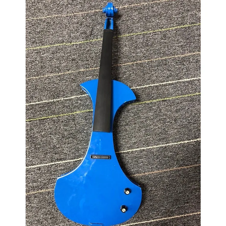 

Hot Sale Blue Color Advanced Electric Violin