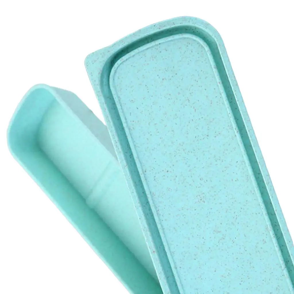 Food-Grade Plastic Tableware Storage Stylish Design Case Portable Travel Flatware Storage Box for Chopsticks Spoon Fork