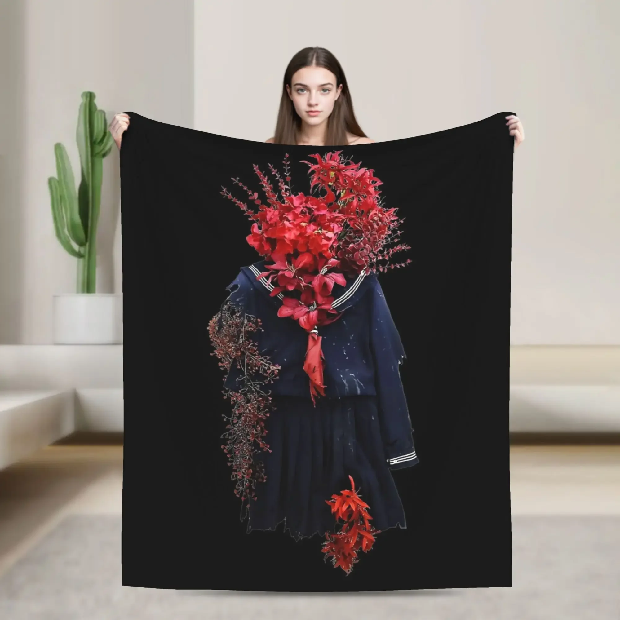 

Silent Hill F Blankets Fleece All Season Portable UltraSoft Throw Blankets for Sofa Couch Bedspread
