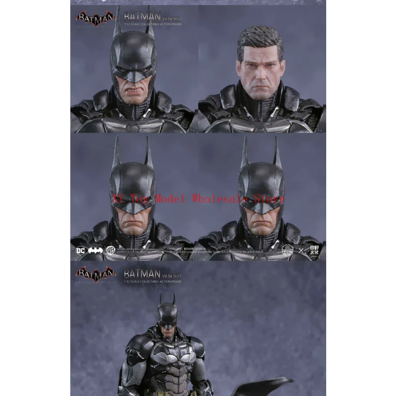 جديد باتمان أركام نايت عمل الشكل LPZZ 1/12 مقياس الذكور الجندي المحارب الطبعة باتمان مجموعة كاملة 6 بوصة نموذج الأولاد الهدايا