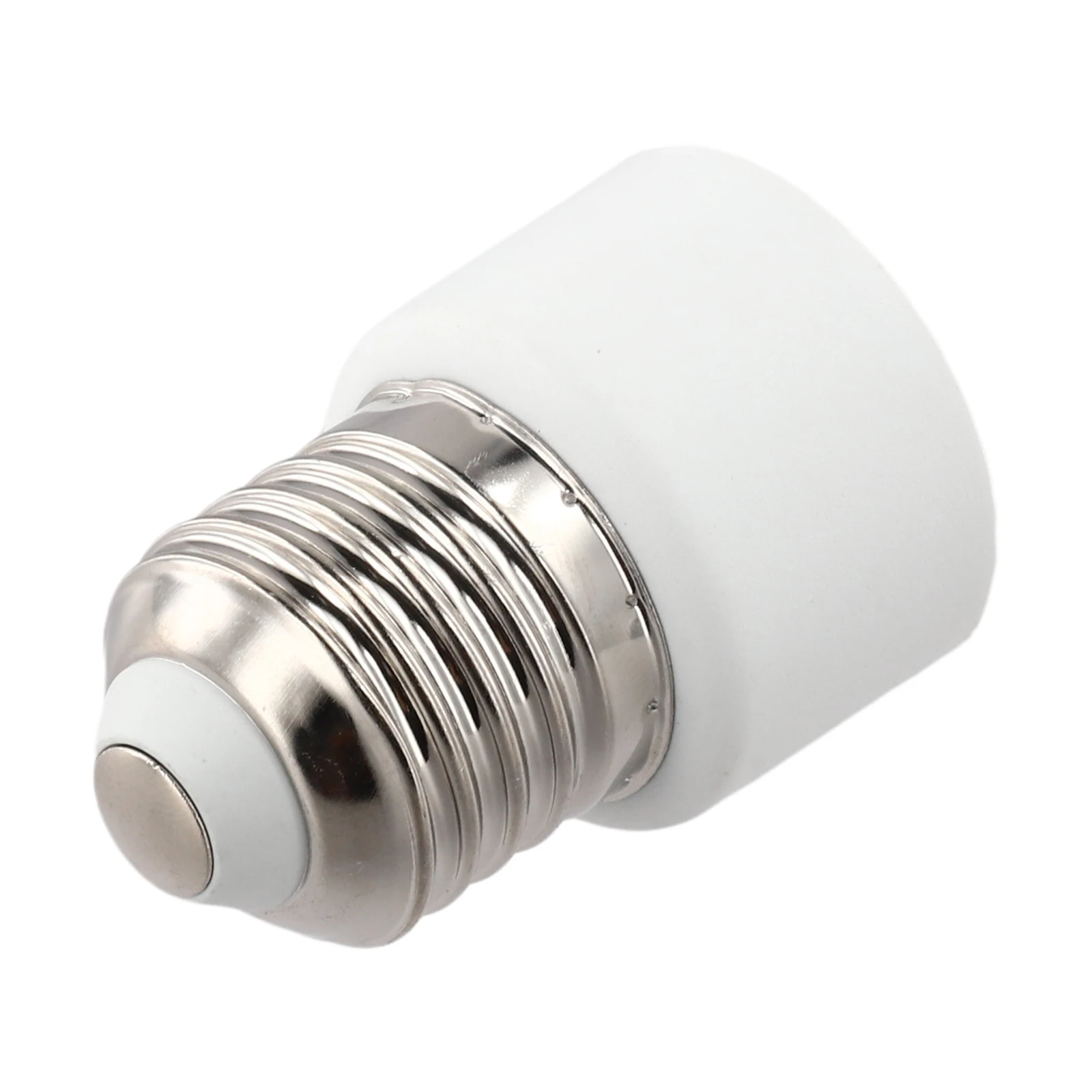Versatile Lamp Adapter Bulb Base Adapter Flexible Usage 100-240V Voltage ABS Material Compact Size For E27 Bulbs