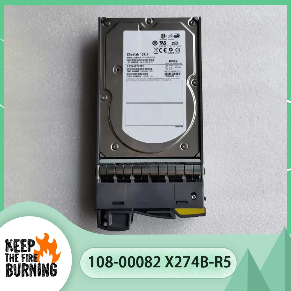 

For NetApp 146G 10K FC Hard Drive 108-00082 X274B-R5 SP-274B-R5