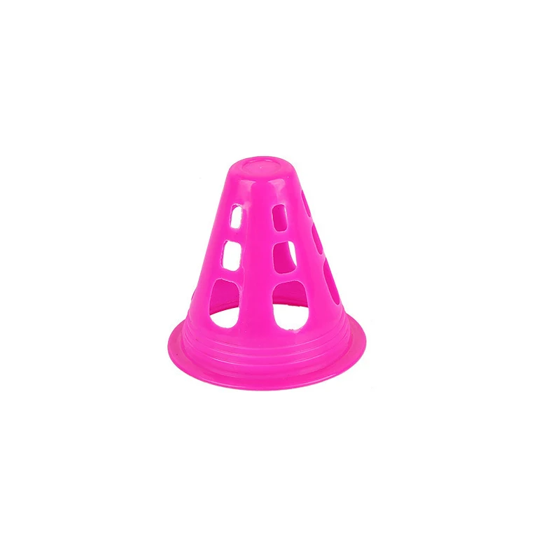 Roller skating flat flower training cup Zhuangzi barricade foot skate obstacle stake corner marker obstacle training pile