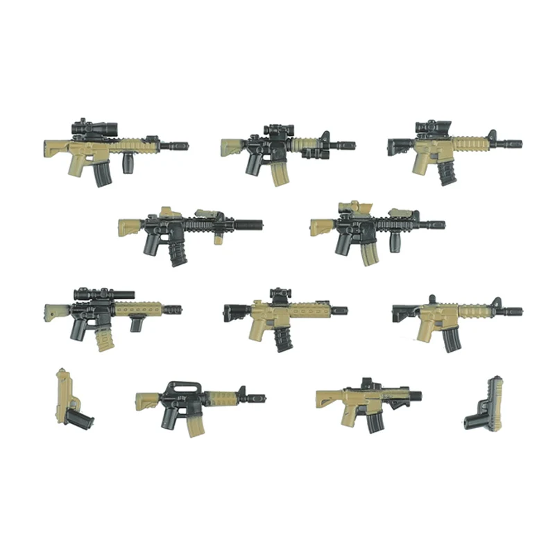 Militär Russland Spezialeinheiten SWAT Bausteine Deutscher KSK US Stadtpolizei Armee Angriffssoldat Figur Waffen Bausteine Spielzeug