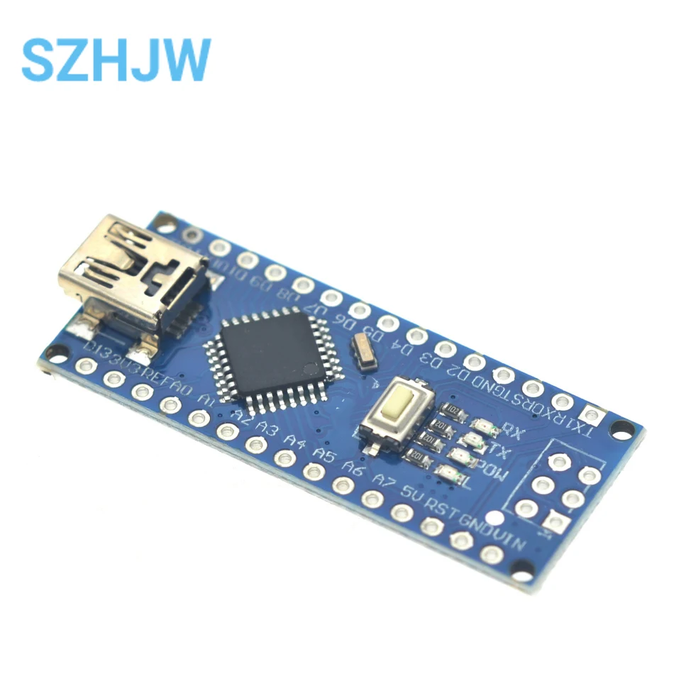 10pcs Nano 3.0 With Bootloader Compatible Controller Mini/Type-C/Micro USB CH340 USB Driver 16Mhz ATMEGA328P/PB For Arduino