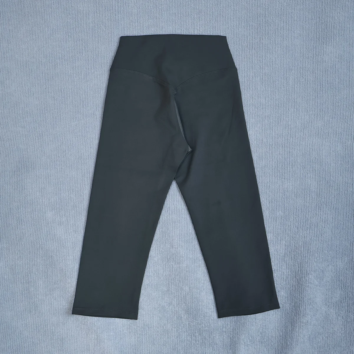 Ctenkevet Hochtaillierte 3/4-Yoga-Hose für Damen, Sommer-Hüftliftende Capri-Leggings, Fitness-Sweathose, Sportmode für Frauen – Detail 14