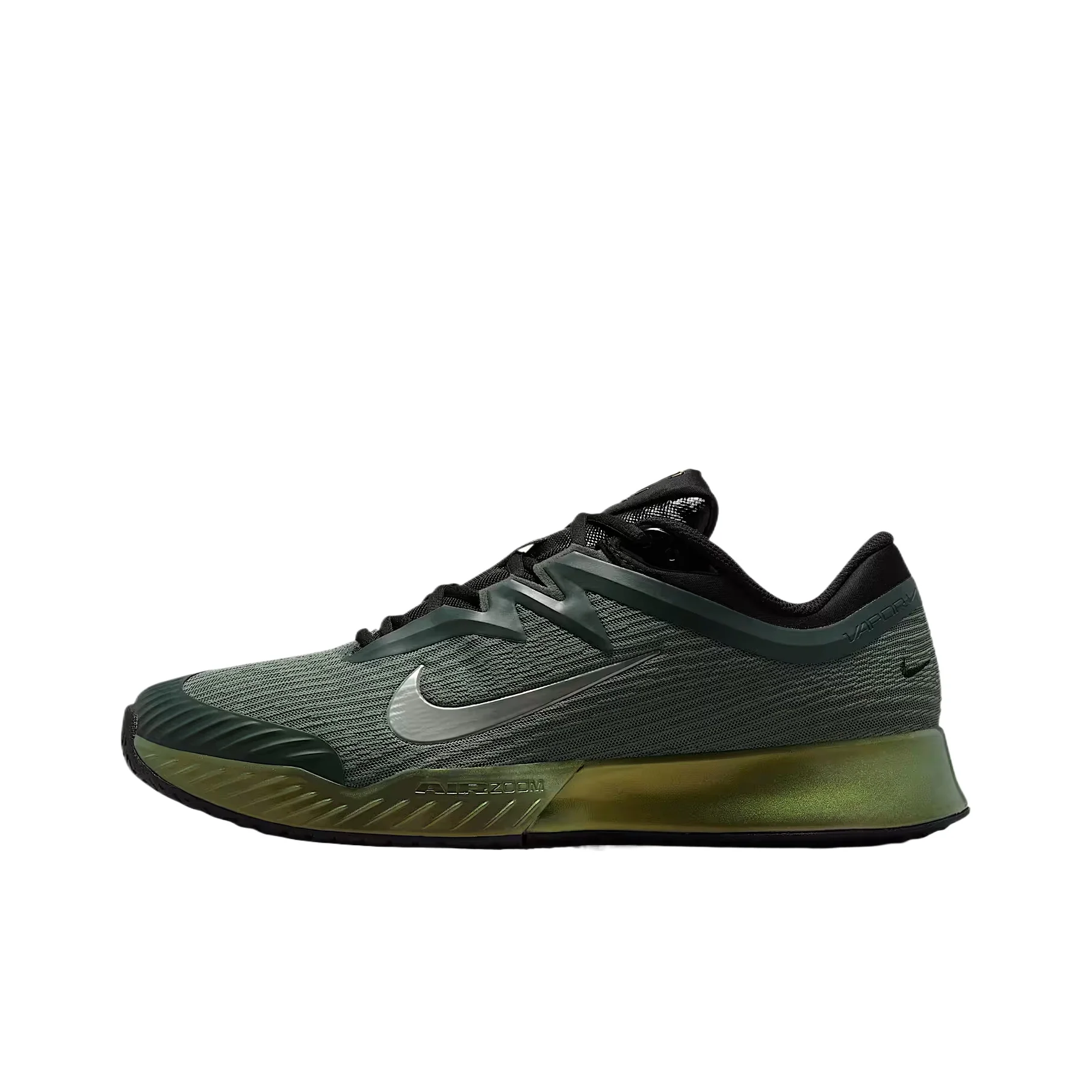 Nike Vapor Pro 3 Tennis Shoes Men's Low Top Green Camouflage/Pure Platinum/Black/Metal Gold IO3836-300