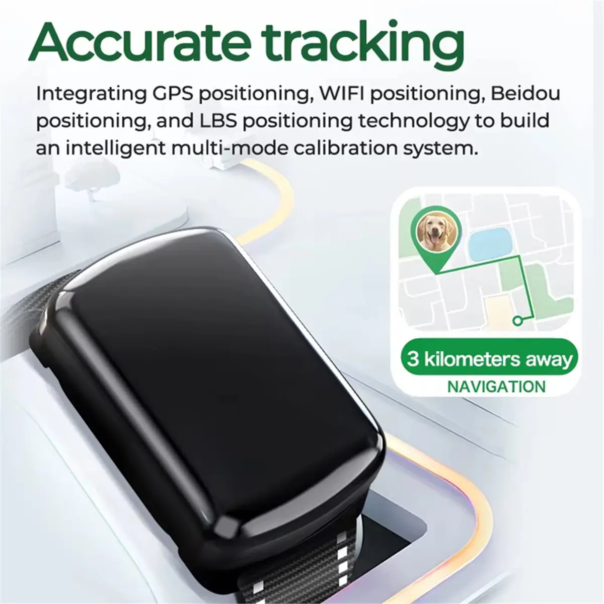 

NEW 4G GPS Pet Tracker Real-Time Mini Waterproof Locator for Dogs and Cats Anti-Lost Collar Device Accessories for Tracking
