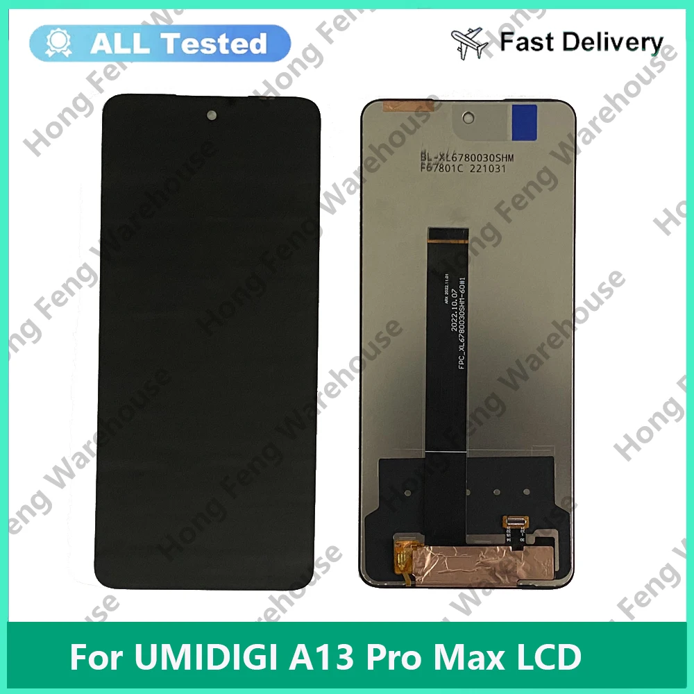 

6.8" For UMIDIGI A13 Pro Max LCD Display + Touch Screen Assembly Replacement Tested For UMIDIGI A13Pro Max 5G LCD Sensor Screen