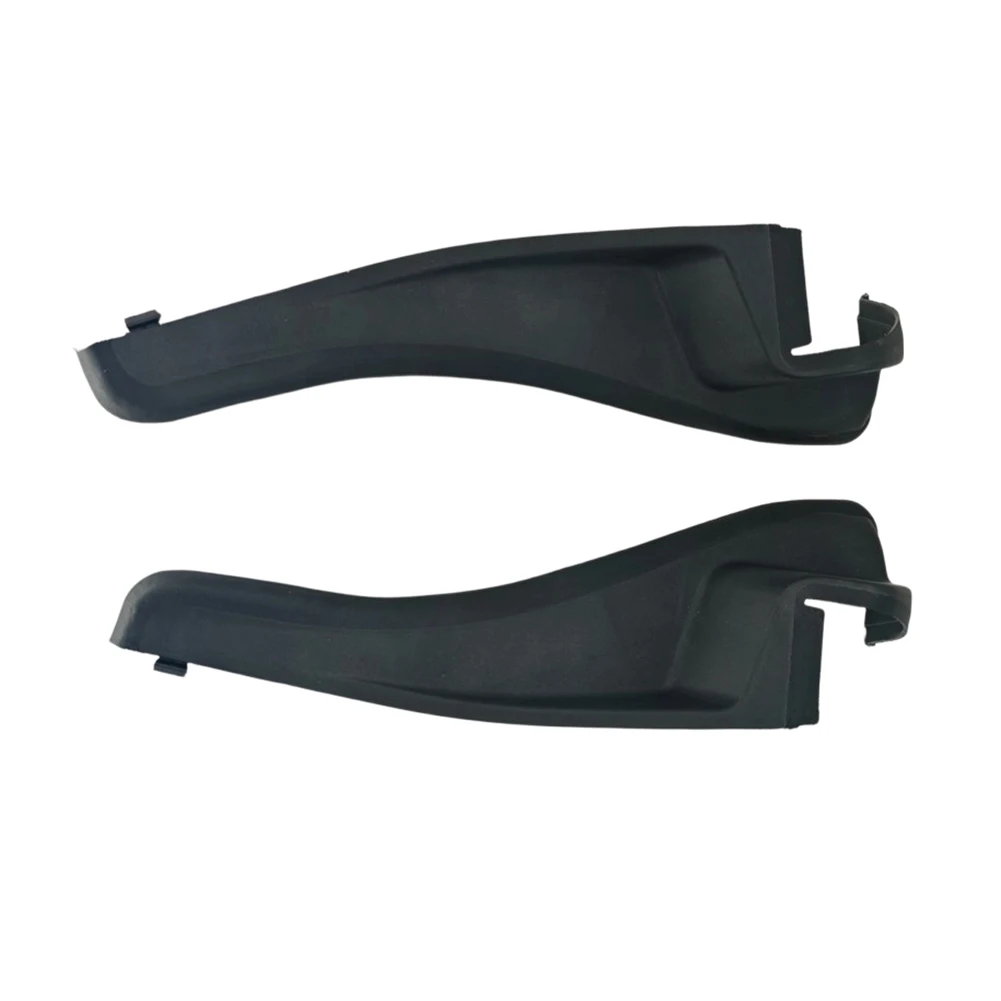Windshield Deflector Covers Set Car Windshields Air Deflector Cover Black Windshield Trim Cover ABS Plastic Pressure Resistant