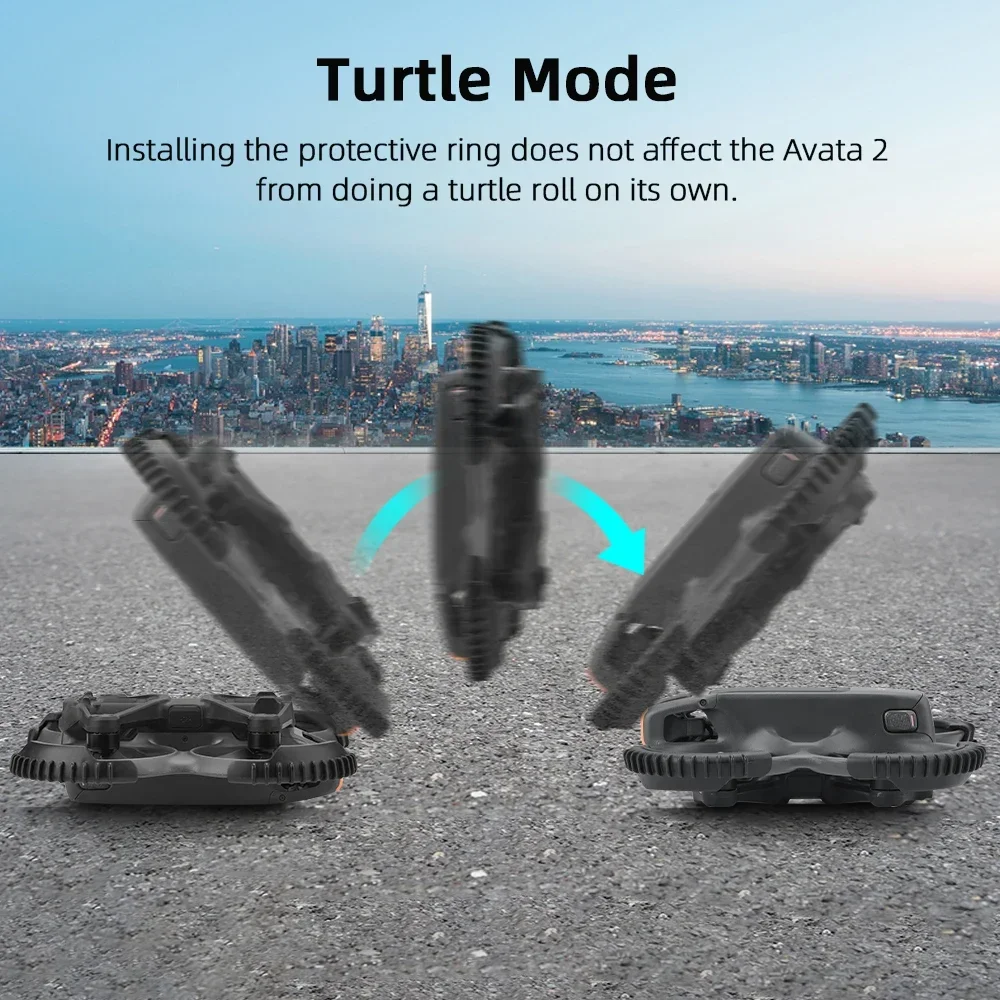 BRDRC Lightweight Propeller Guard Bumper For DJI Avata 2 Drone Propeller Anti-collision Bumper Impact Protector Drone Accessory