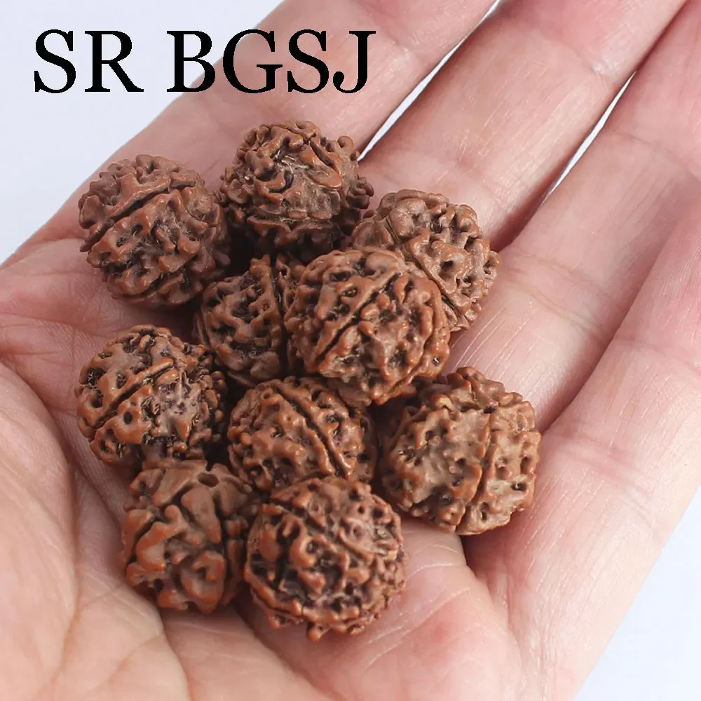 13Pcs 20mm Original Vajra Bodhi Mala Meditation Round Shape DIY Jewelry Loose Wood Beads