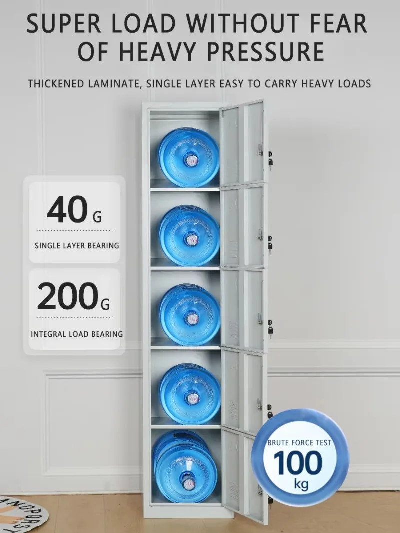 High quality single door locker iron cabinet staff with lock dormitory
