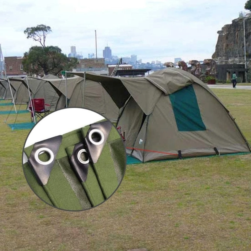 Grommet ชุด 20 มม.ตาไก่โลหะ เครื่องมือสำหรับหนังผ้า Tarp รองเท้าเสื้อผ้า