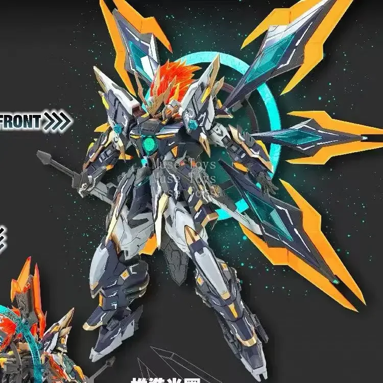 

In Stock SNAA MG 1/100 YR-03 Martial Emperor Model Kit Emperor Series Collection Assembly Action Figures Robot Plastic Model Toy