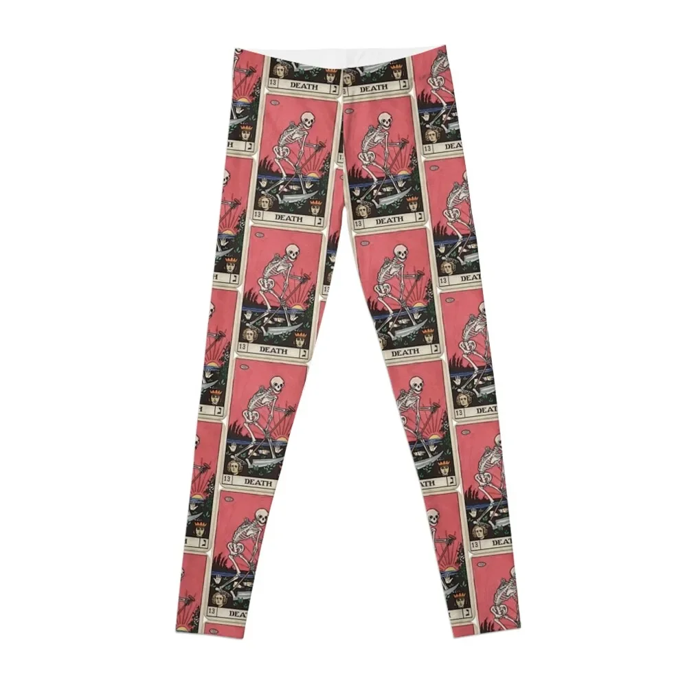 

Death Tarot Leggings Sports pants for sport pants Womens Leggings