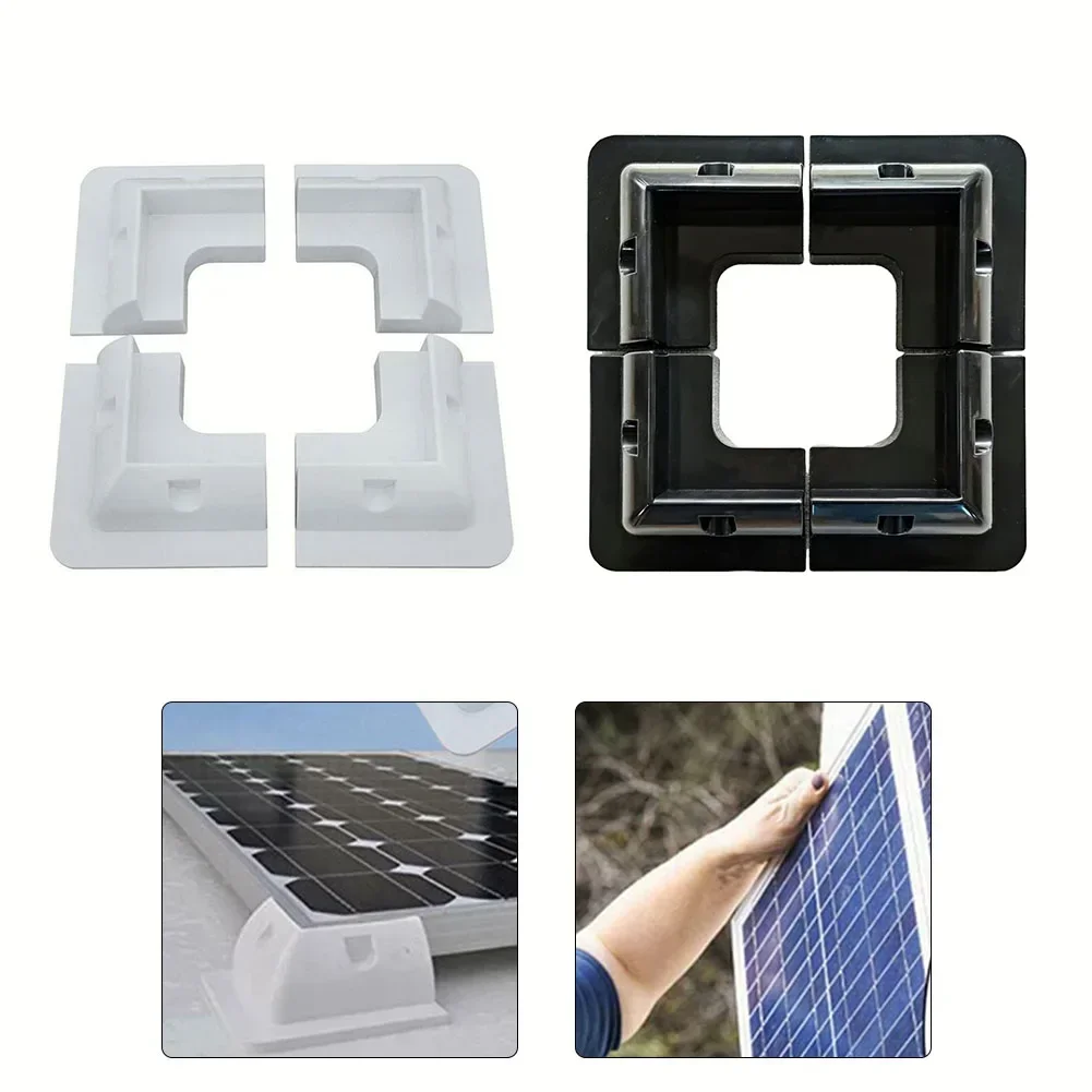 Soporte de ángulo para techos planos de caravanas, resistente a los rayos UV, proporciona seguridad, Deflector de viento fuerte, práctico