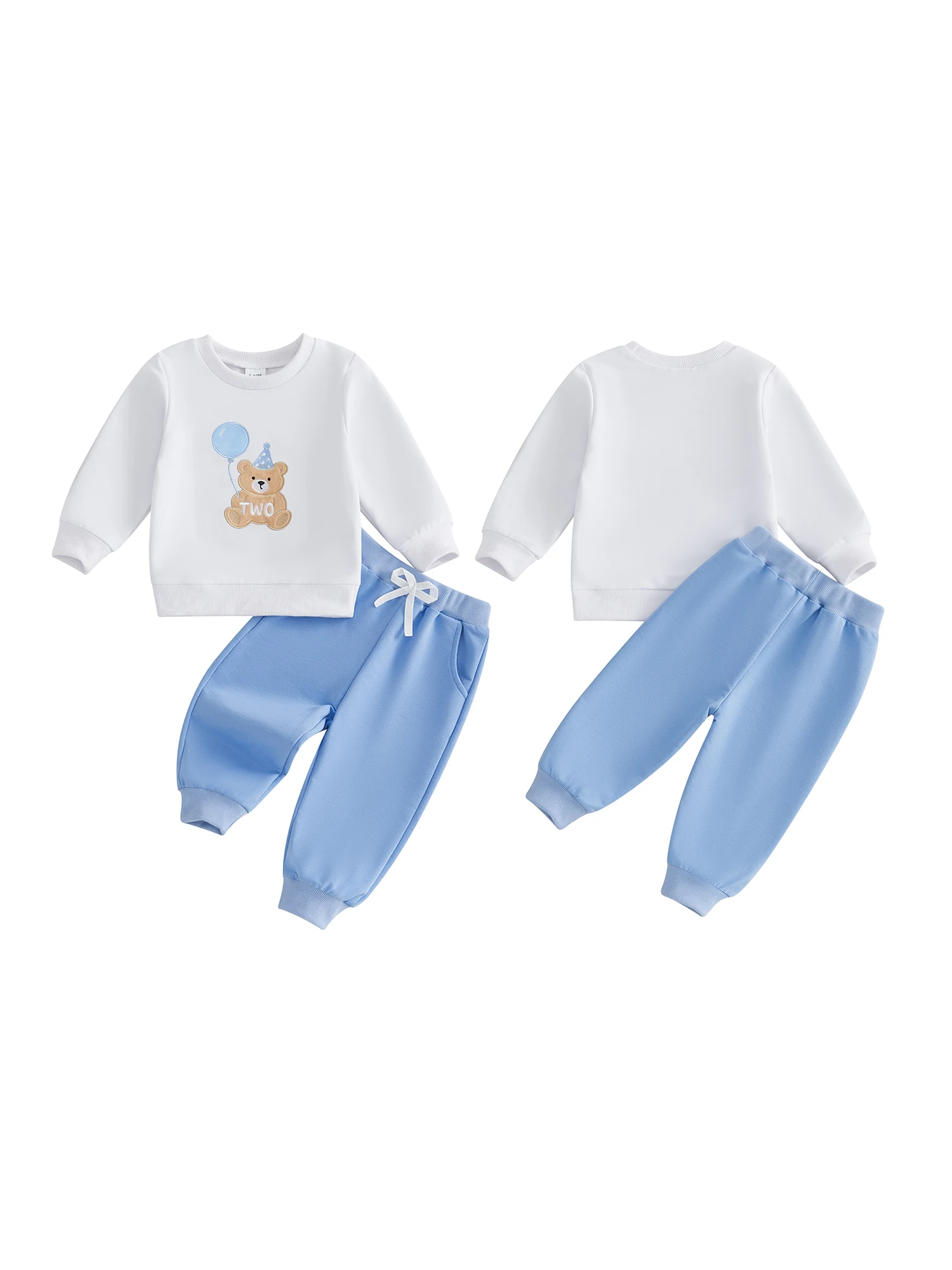 

Baby Girl Birthday Outfit Pink Unicorn Applique Long Sleeve Shirt and Tutu Skirt 2 Piece Set for Fall Winter Party
