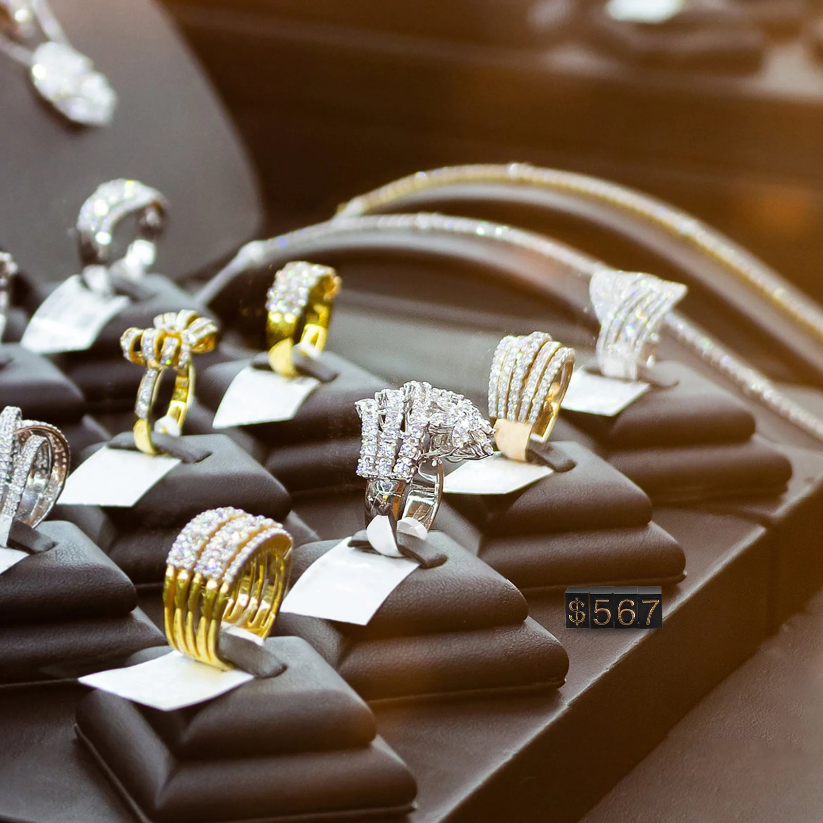 5 مجموعات من كتل مكعبات شارة السعر، مجموعة مرنة من مكعبات عرض أسعار المجوهرات لمتجر البيع بالتجزئة، حامل عرض رقم العداد #1